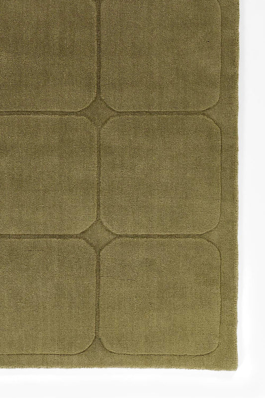 Momeni Contour CON-6 Green Contemporary Hand Loomed Rug