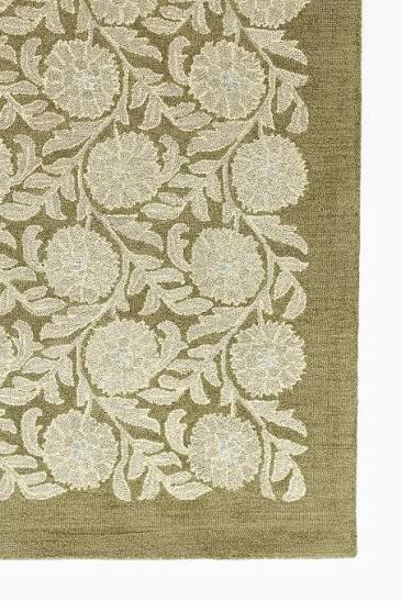 Momeni Cotswold COT-6 Green Traditional Hand Tufted Rug