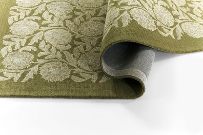 Momeni Cotswold COT-6 Green Traditional Hand Tufted Rug