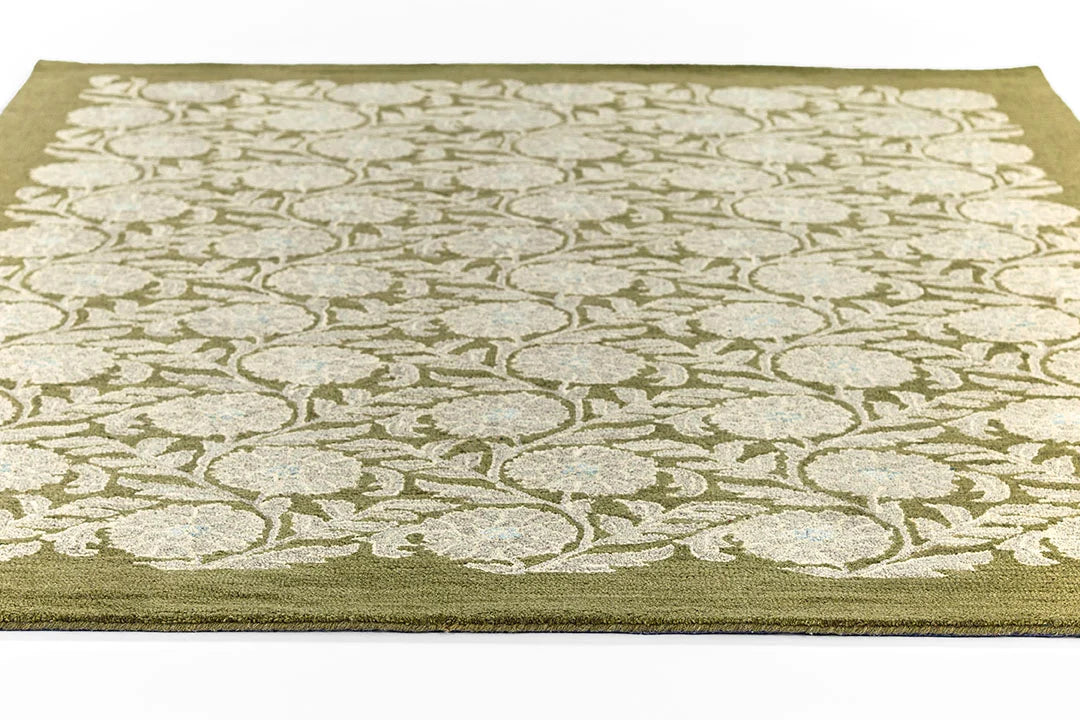 Momeni Cotswold COT-6 Green Traditional Hand Tufted Rug