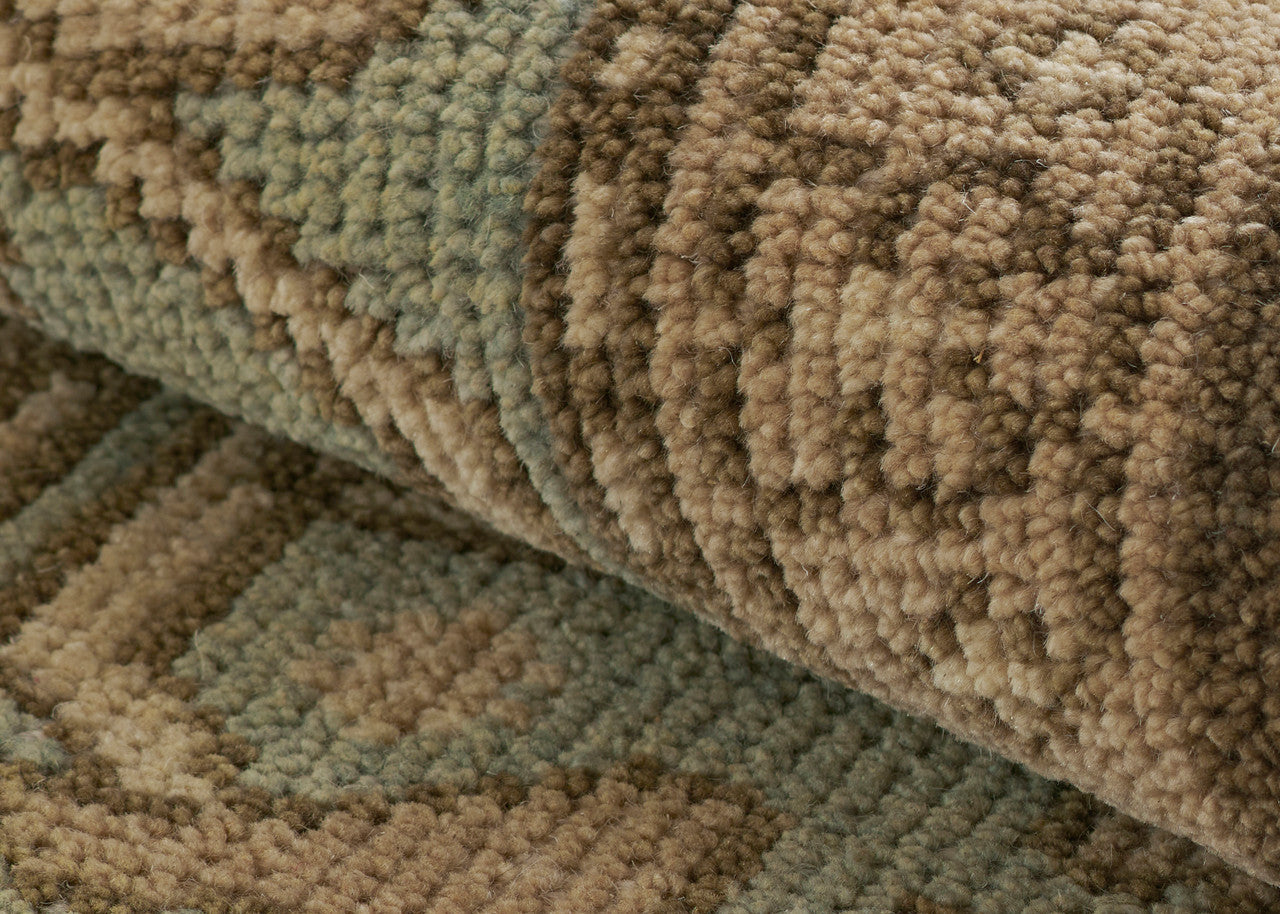 Momeni Nomad NOM-8 Light Blue  Hand Knotted Rug