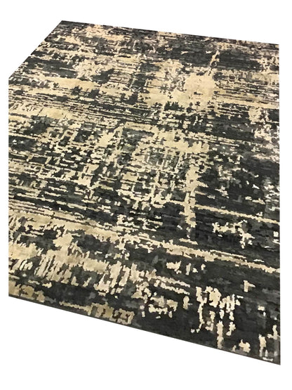 Artisan Toni Grey Silver Transitional Knotted Rug - Rugs - Artisan - Atlanta Designer Rugs