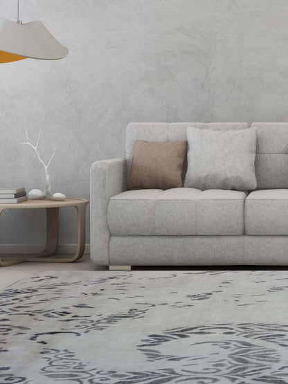 Artisan Samantha Beige Olive Transitional Knotted Rug - Rugs - Artisan - Atlanta Designer Rugs