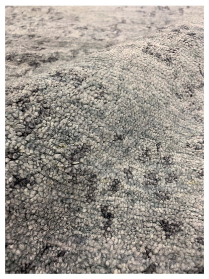 Artisan Samantha Grey Transitional Knotted Rug - Rugs - Artisan - Atlanta Designer Rugs