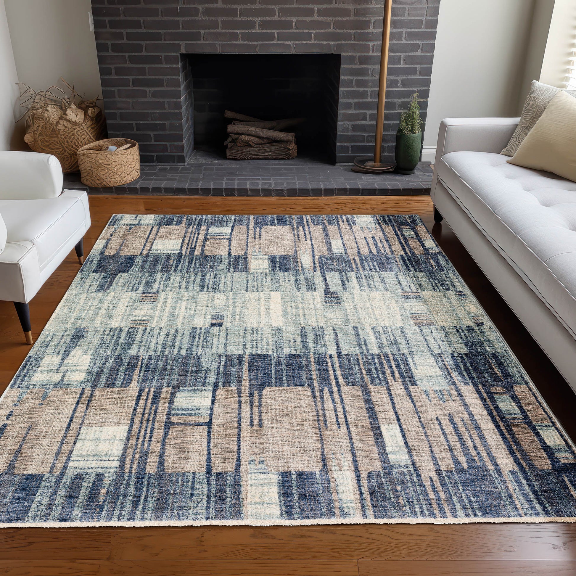 Dalyn Rugs Neola  Navy  Transitional