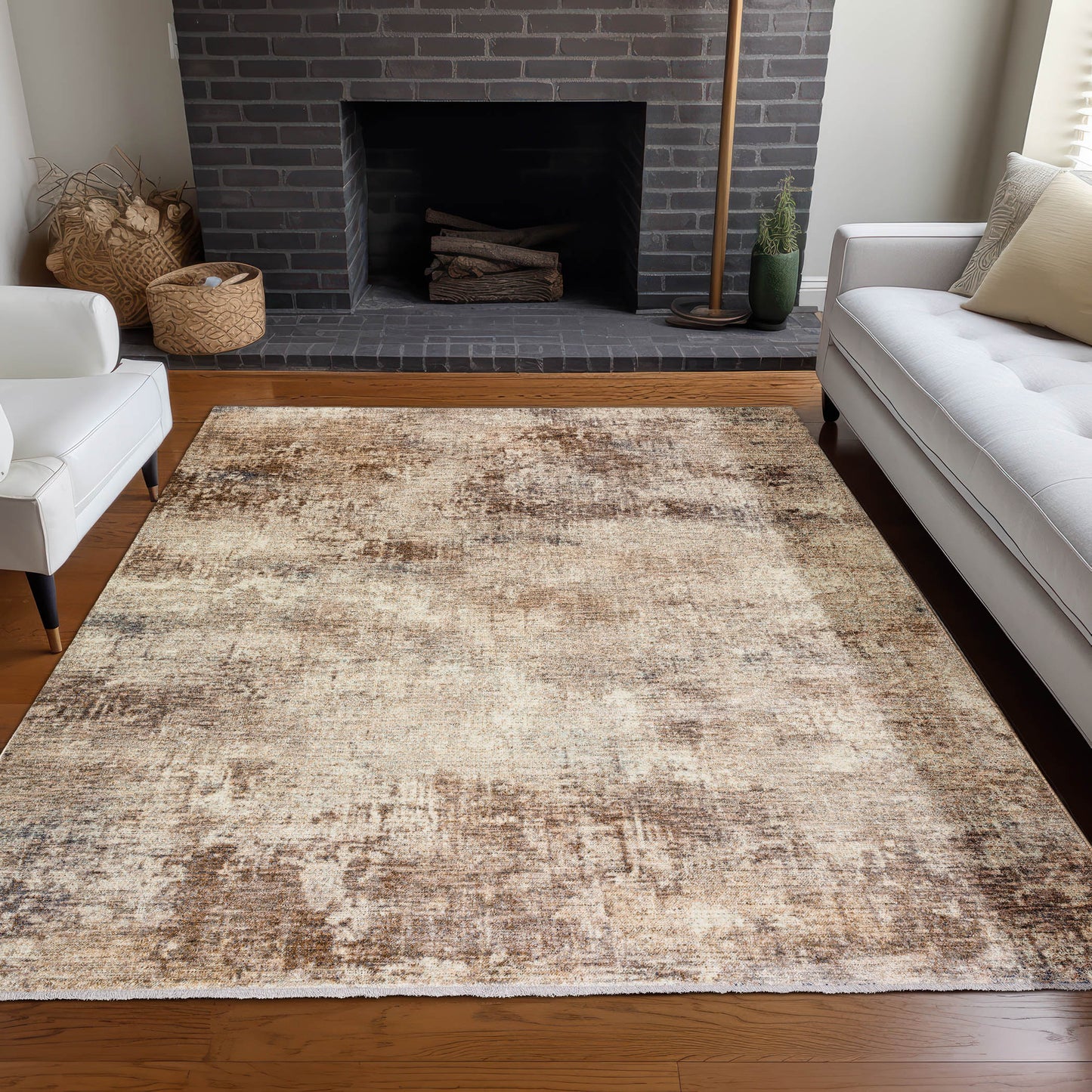 Dalyn Rugs Neola NA8 Taupe  Transitional  Rug