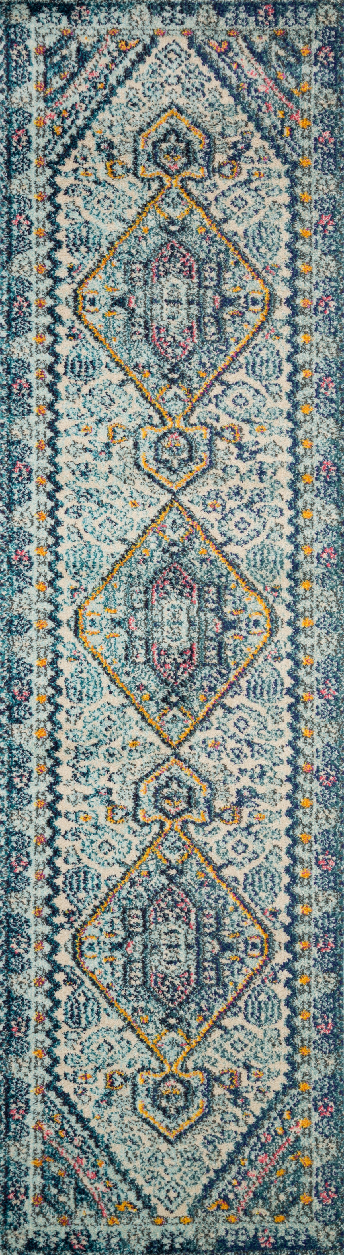 Loloi Nadia  Aqua Navy Contemporary