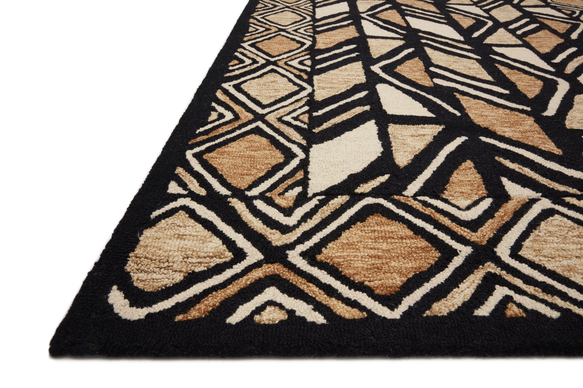 Loloi Nala  Black Beige Contemporary
