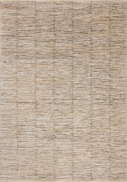 Loloi II Nellie  Beige Fog Contemporary