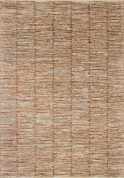 Loloi Nellie  Terracotta Ivory Contemporary