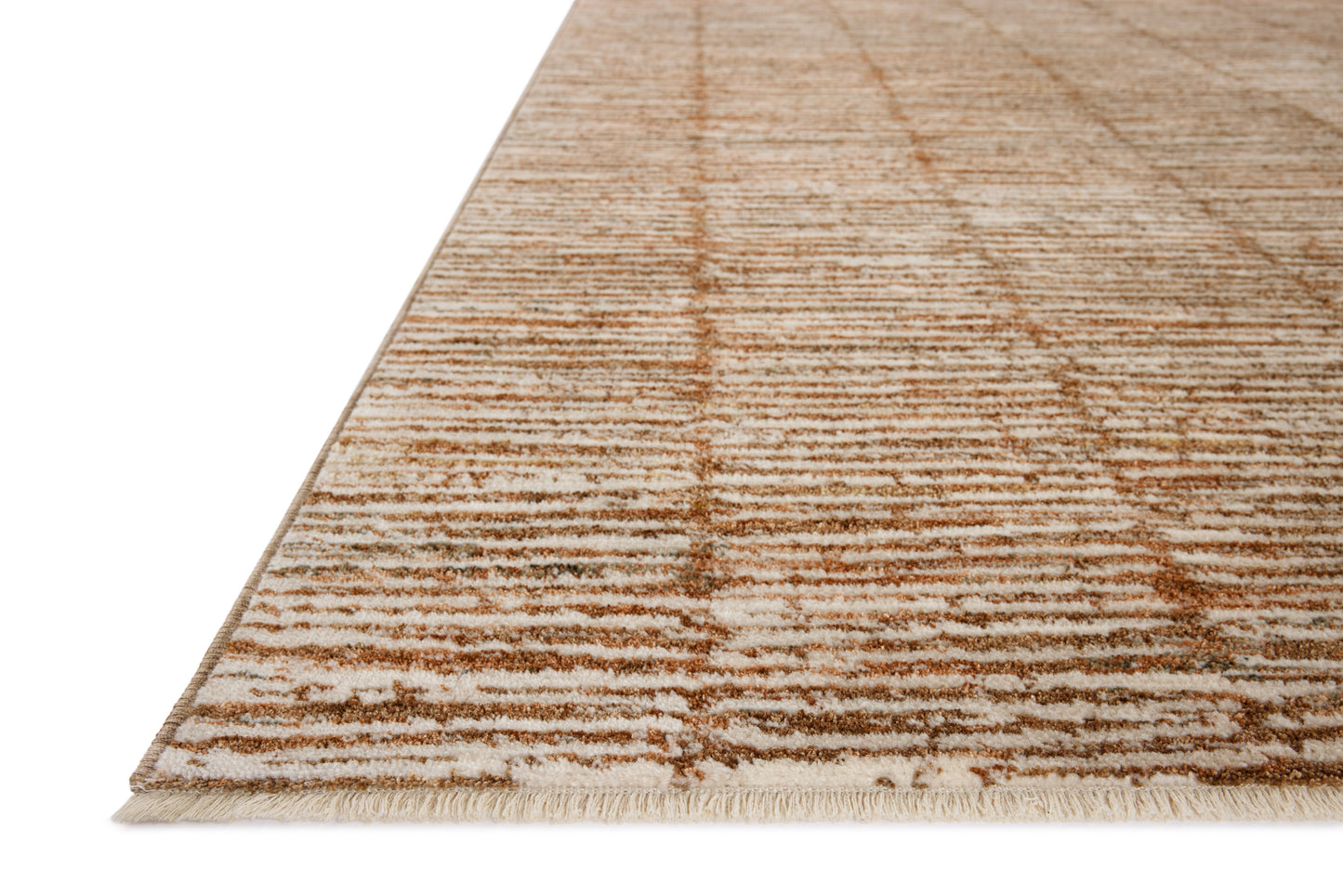 Loloi Nellie  Terracotta Ivory Contemporary