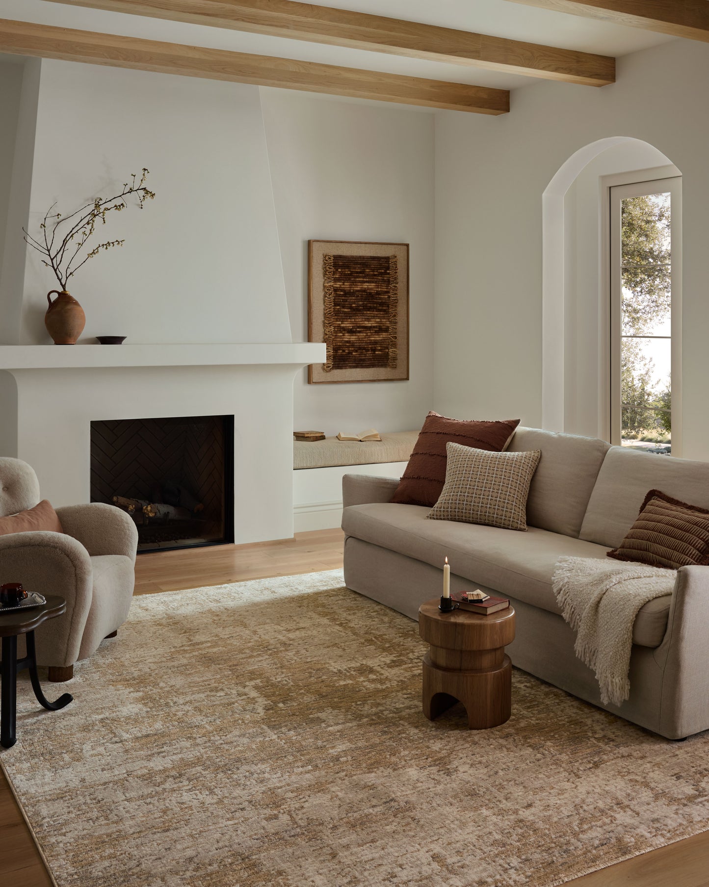 Loloi Nellie  Stone Taupe Contemporary