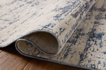 Loloi II Nellie  Dove Blue Contemporary