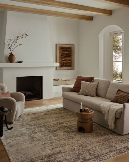 Loloi Nellie  Dove Natural Contemporary