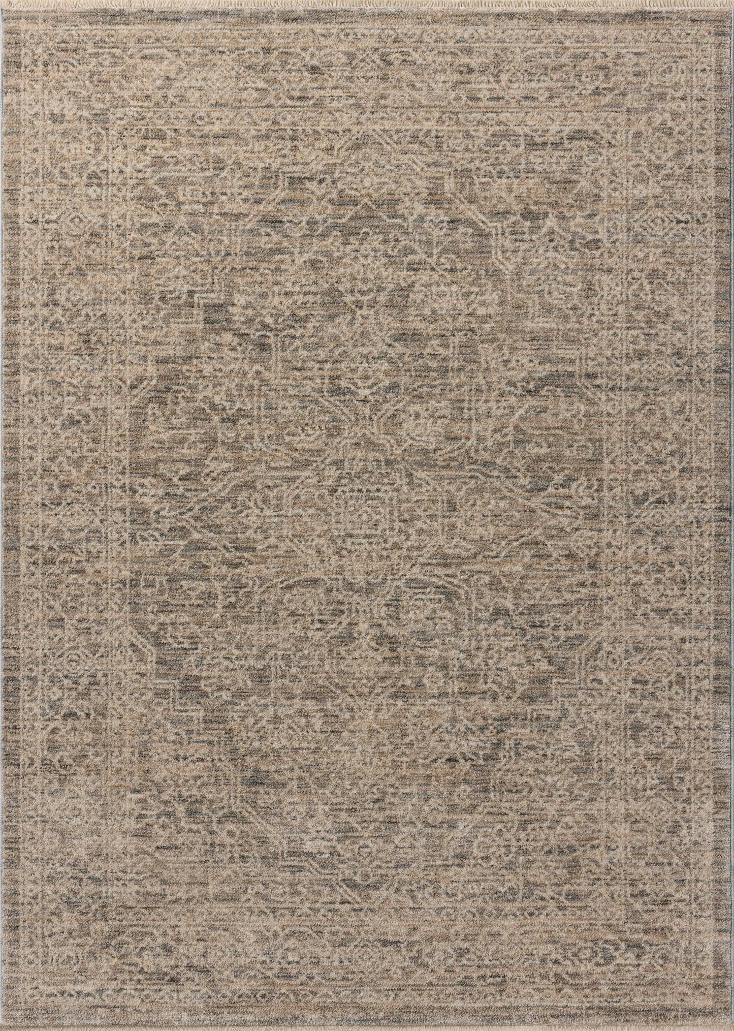 Loloi Newman  Slate Natural Traditional