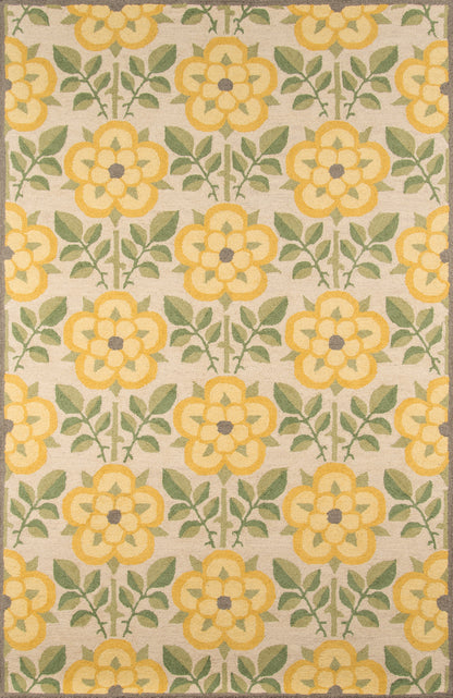 Momeni Newport  Yellow  Contemporary