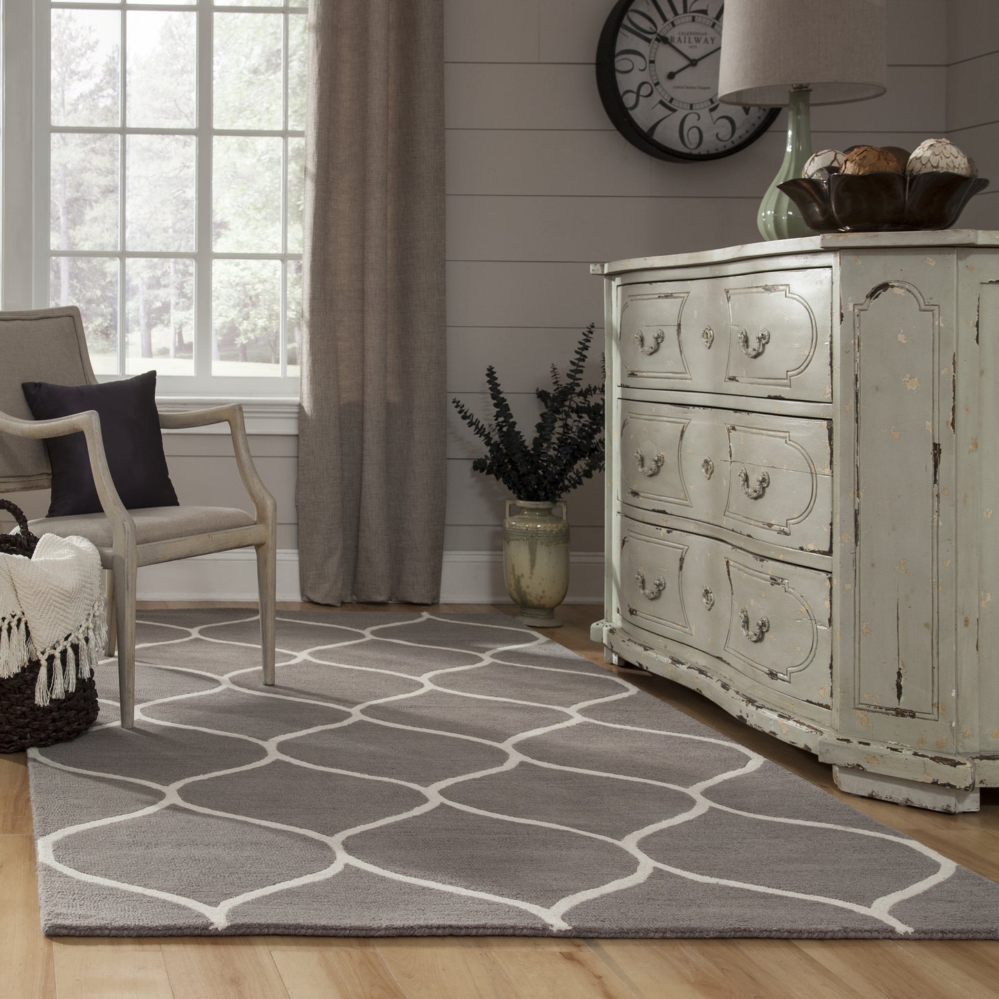 Momeni Newport  Grey  Contemporary