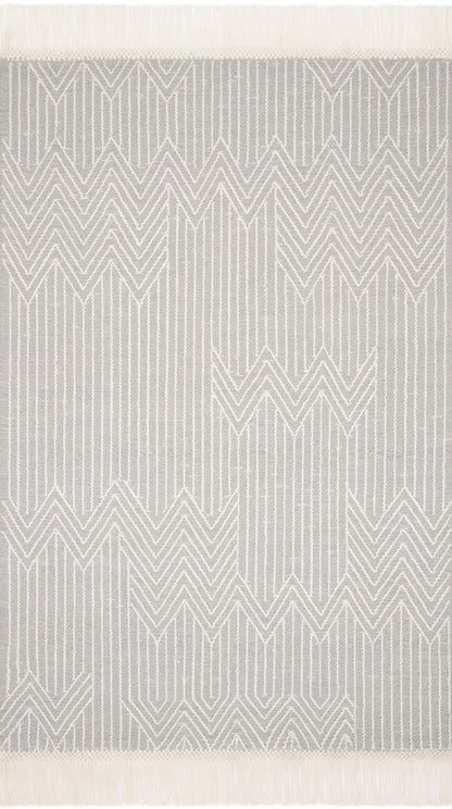 Magnolia Home by Joanna Gaines x Loloi Newton  Lt. Grey Ivory Contemporary