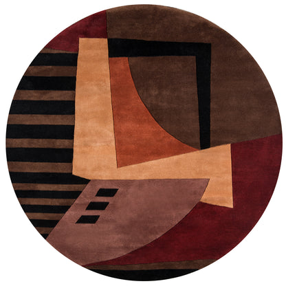 Momeni New Wave  Pomegranate  Contemporary