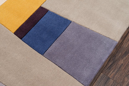 Momeni New Wave  Grey  Contemporary