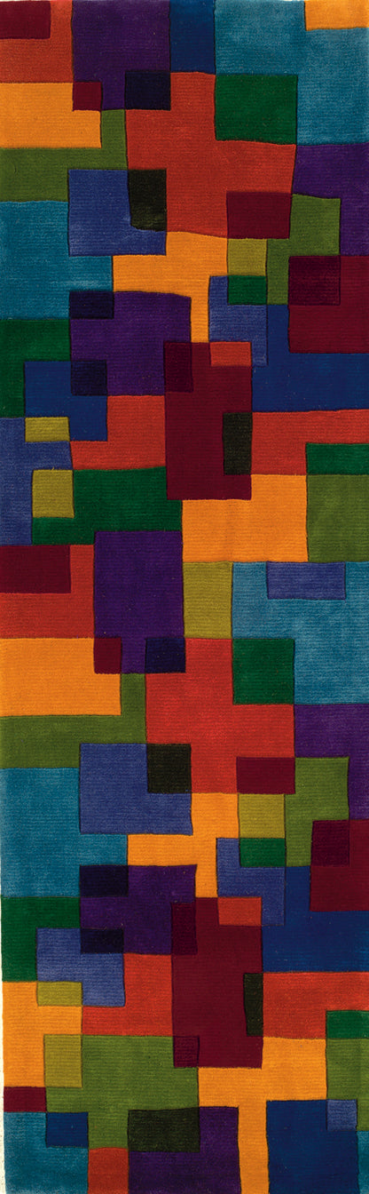 Momeni New Wave  Multi  Contemporary