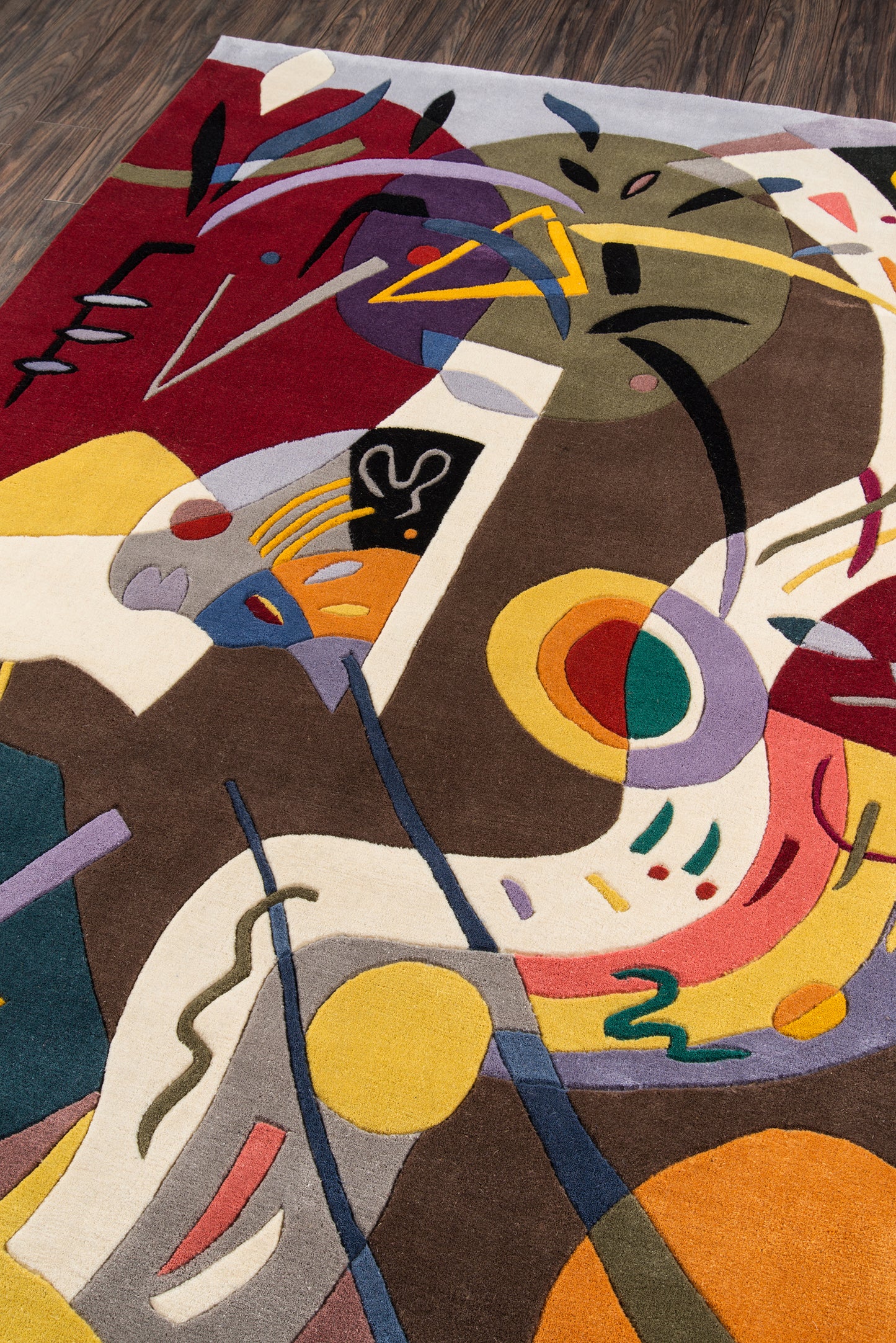 Momeni New Wave  Multi  Contemporary