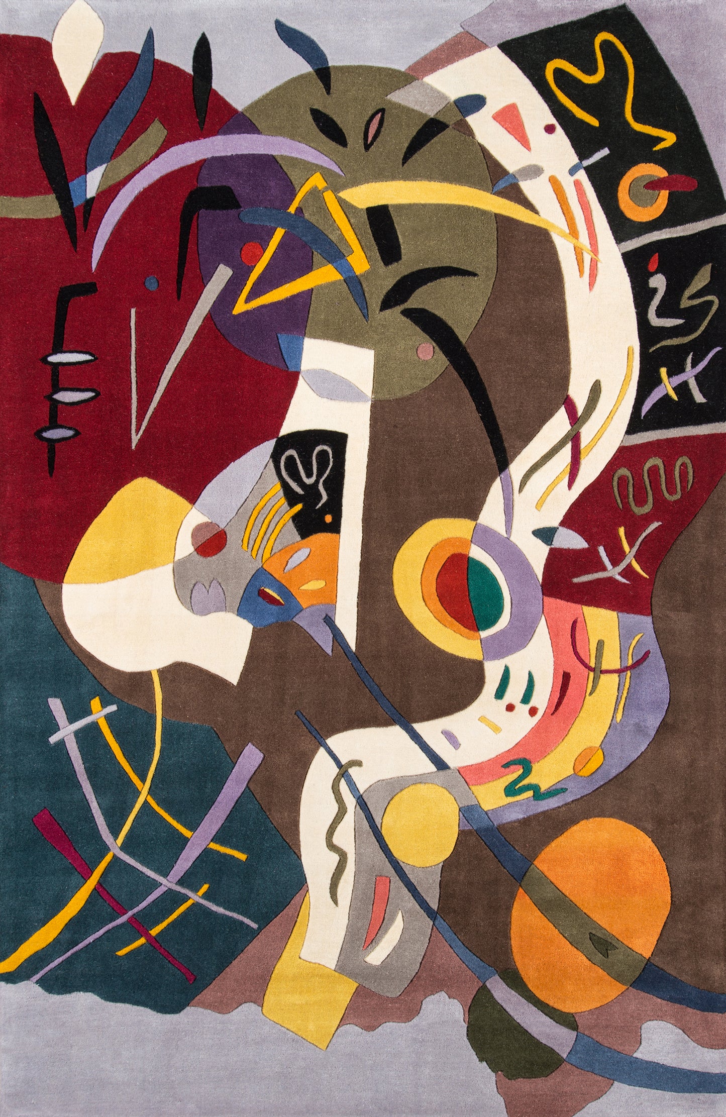 Momeni New Wave  Multi  Contemporary