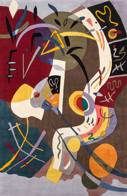 Momeni New Wave  Multi  Contemporary