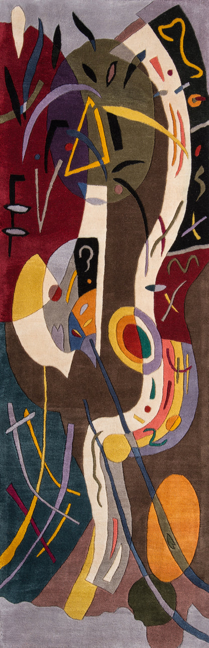 Momeni New Wave  Multi  Contemporary