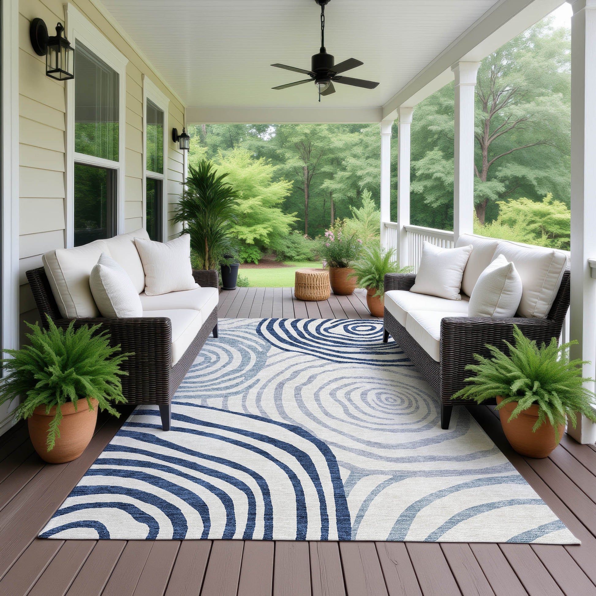 Dalyn Rugs Neo  Blue  Transitional