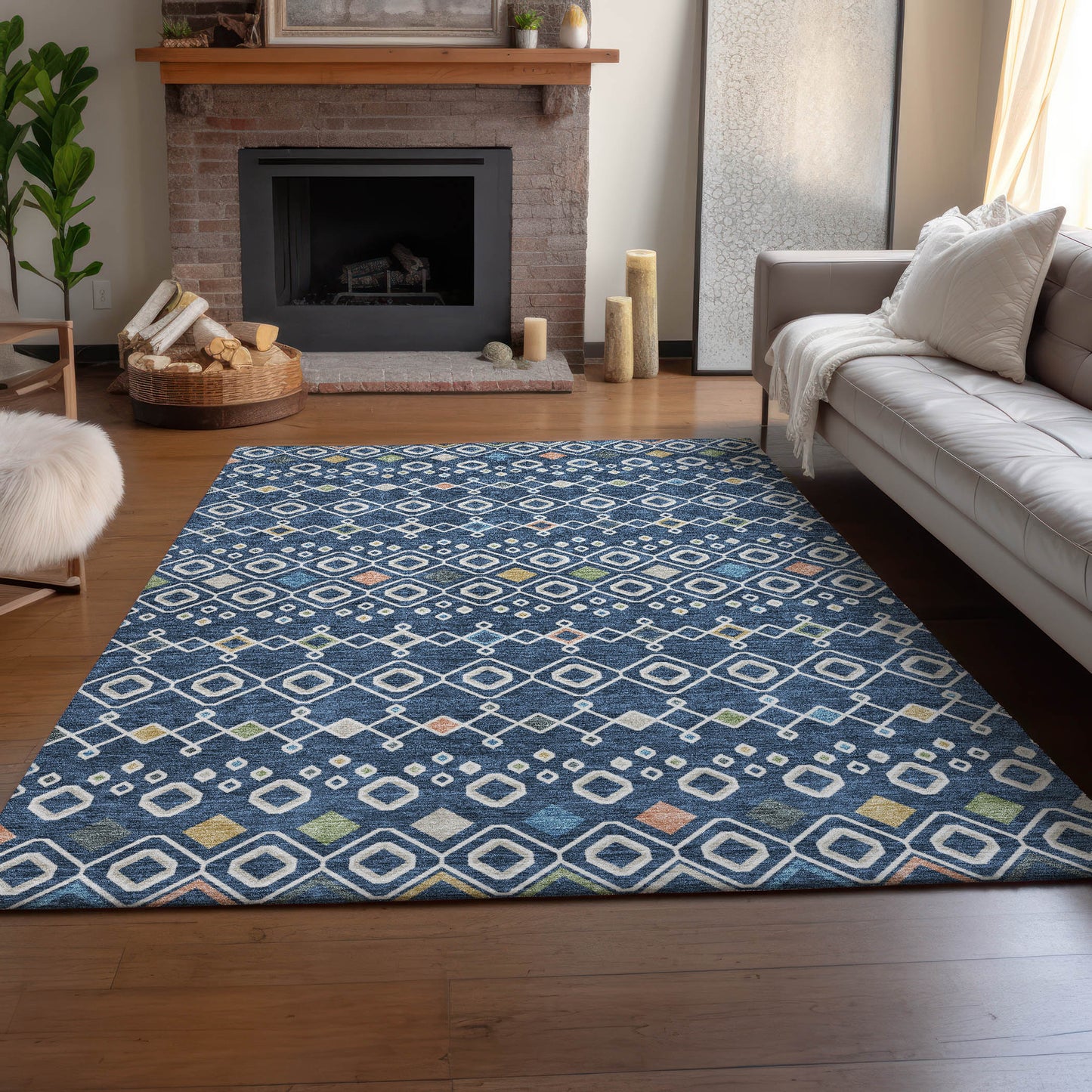 Dalyn Rugs Neo  Navy  Transitional