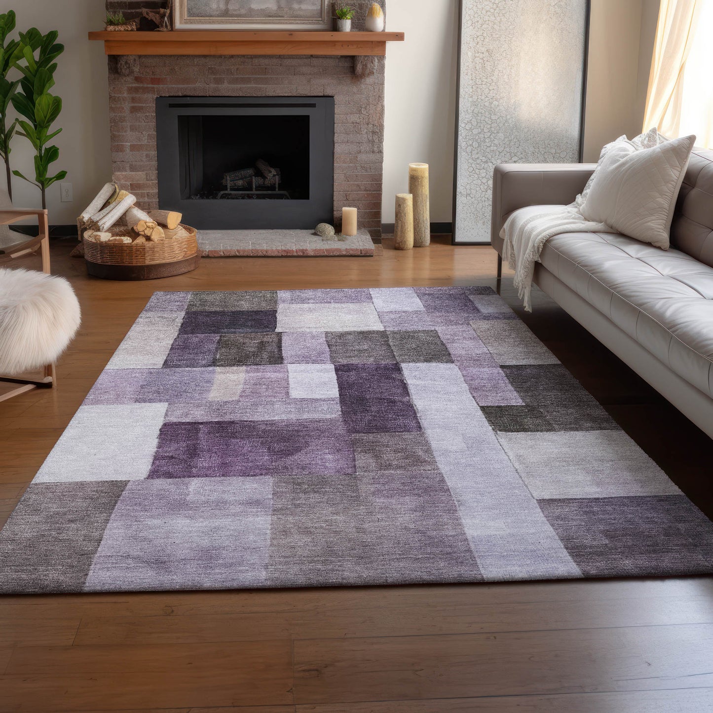 Dalyn Rugs Neo  Eggplant  Transitional