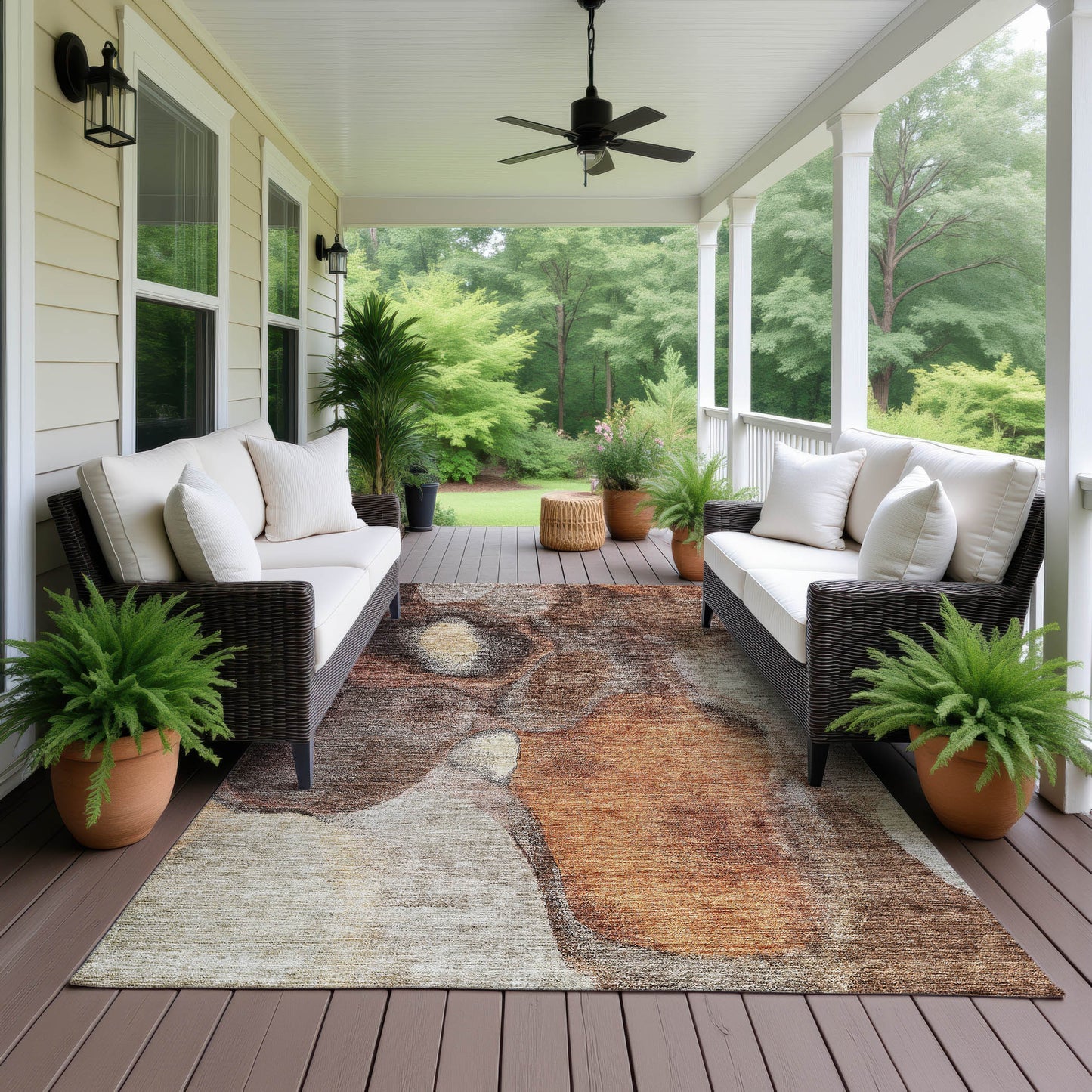 Dalyn Rugs Neo  Coffee  Transitional