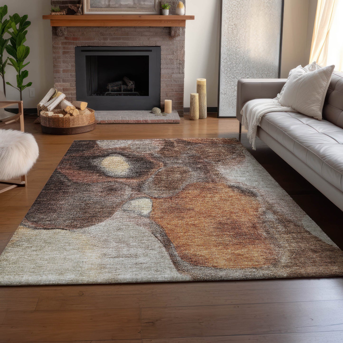 Dalyn Rugs Neo  Coffee  Transitional