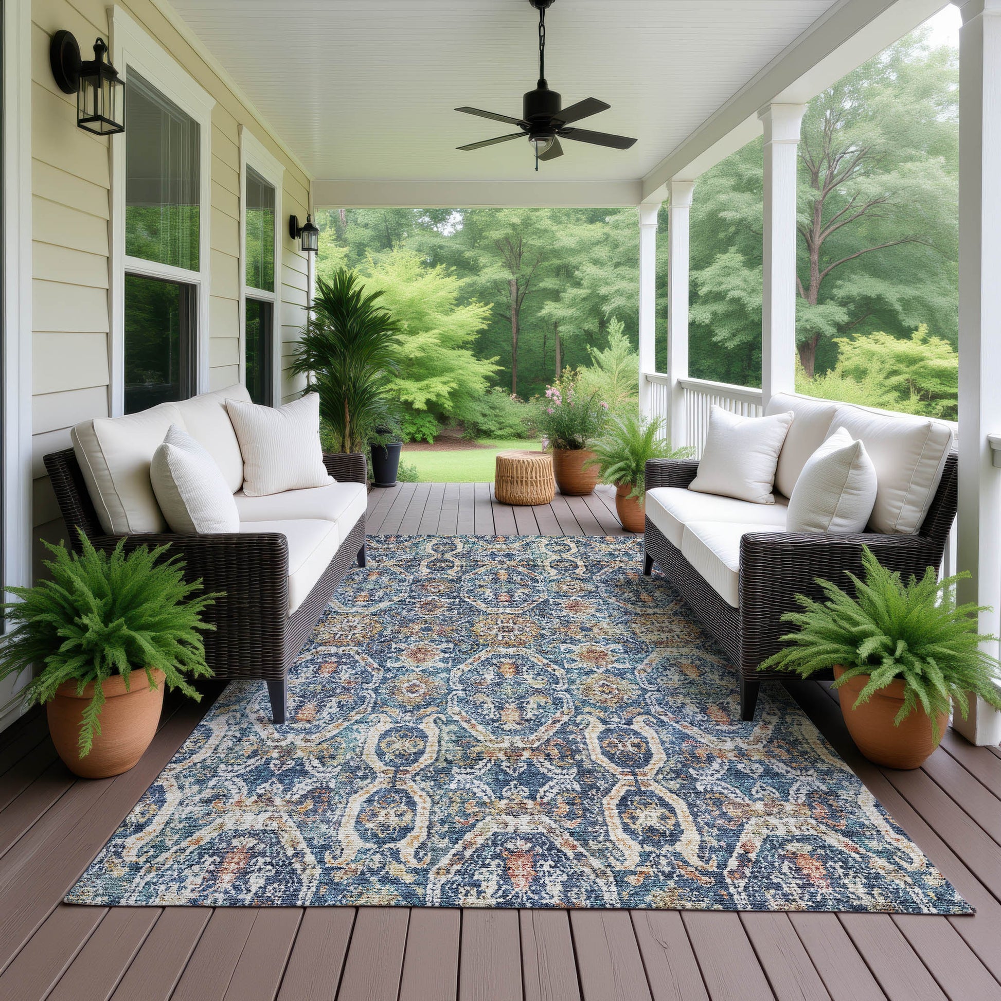 Dalyn Rugs Neo  Denim  Transitional