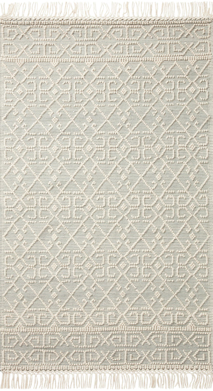 Loloi II Noelle  Ivory Blue Contemporary