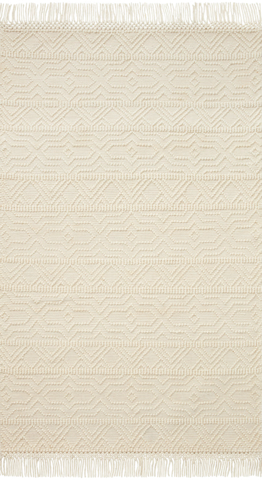 Loloi II Noelle  Ivory Ivory Contemporary