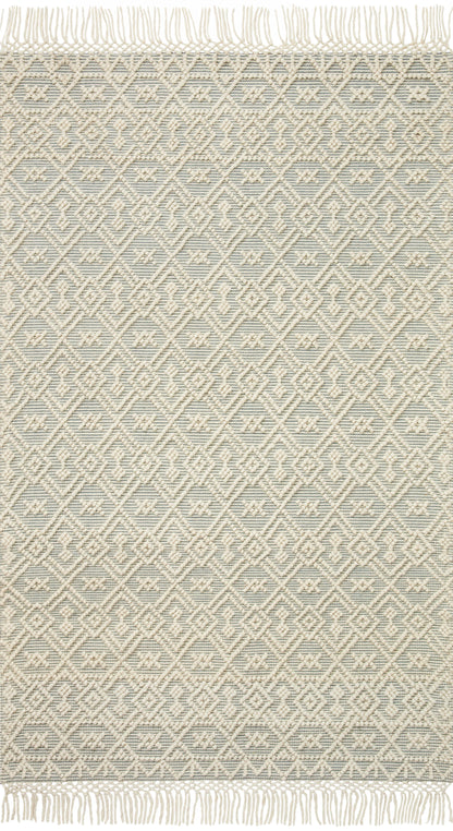 Loloi II Noelle  Ivory Blue Contemporary