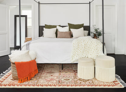 Momeni Nomad  Rust  Traditional