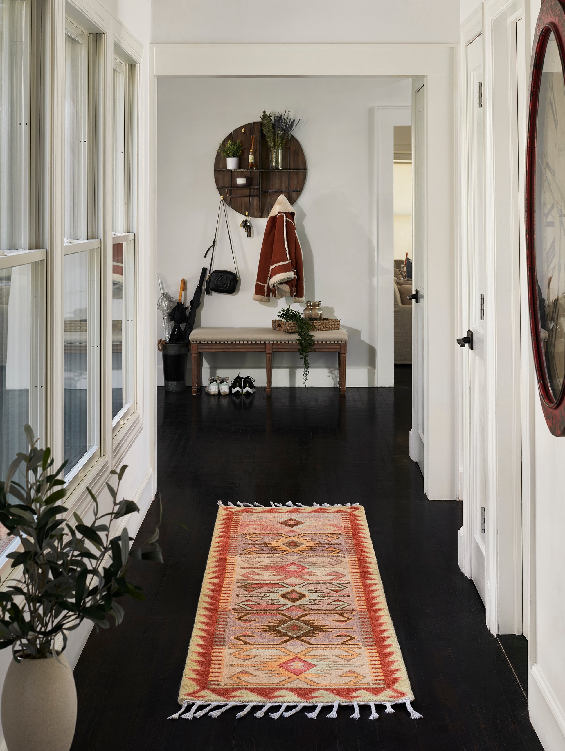 Momeni Nomad  Rust  Traditional