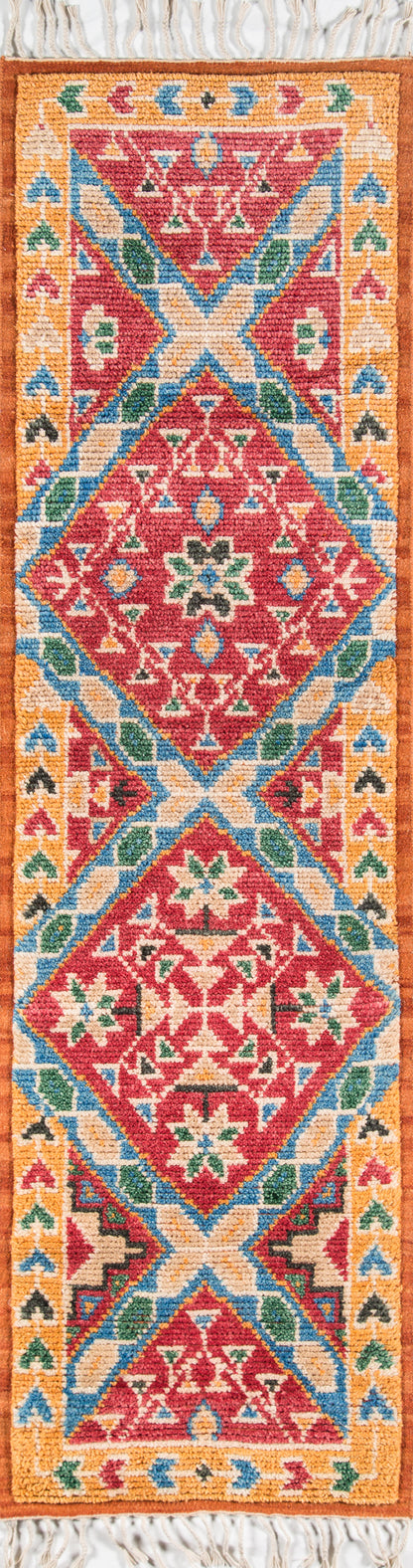 Momeni Nomad  Rust  Traditional