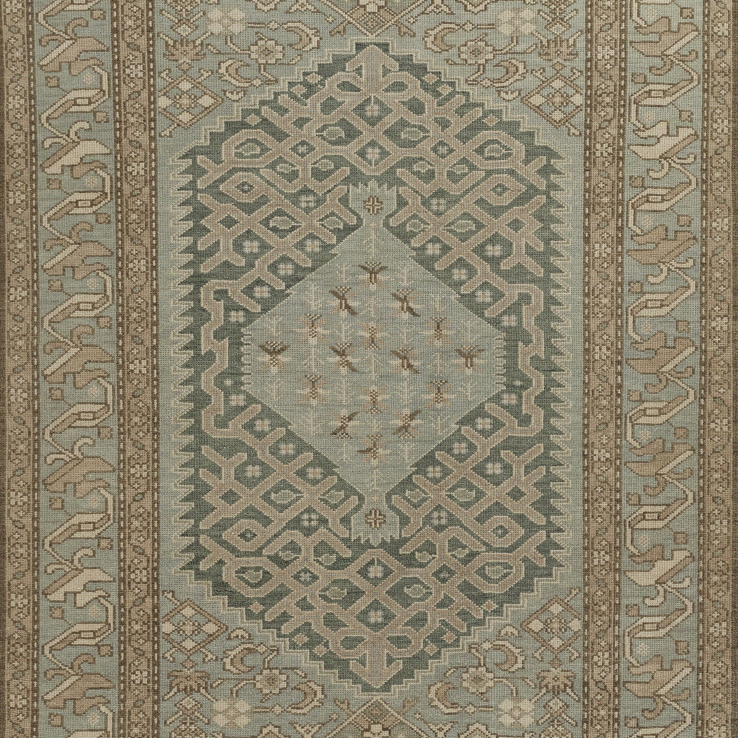 Momeni Nomad  Light Blue  Traditional