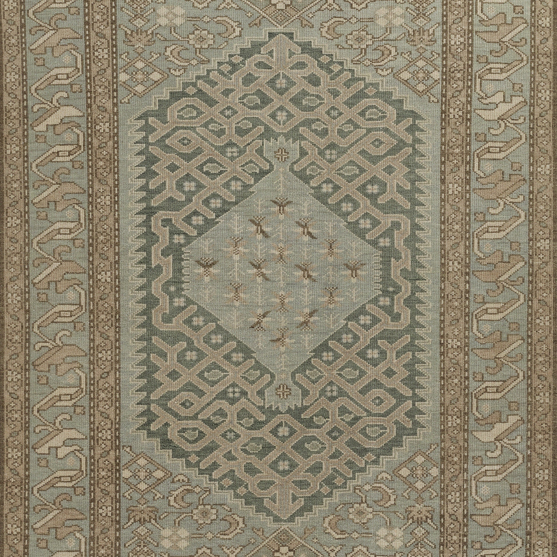Momeni Nomad  Light Blue  Traditional