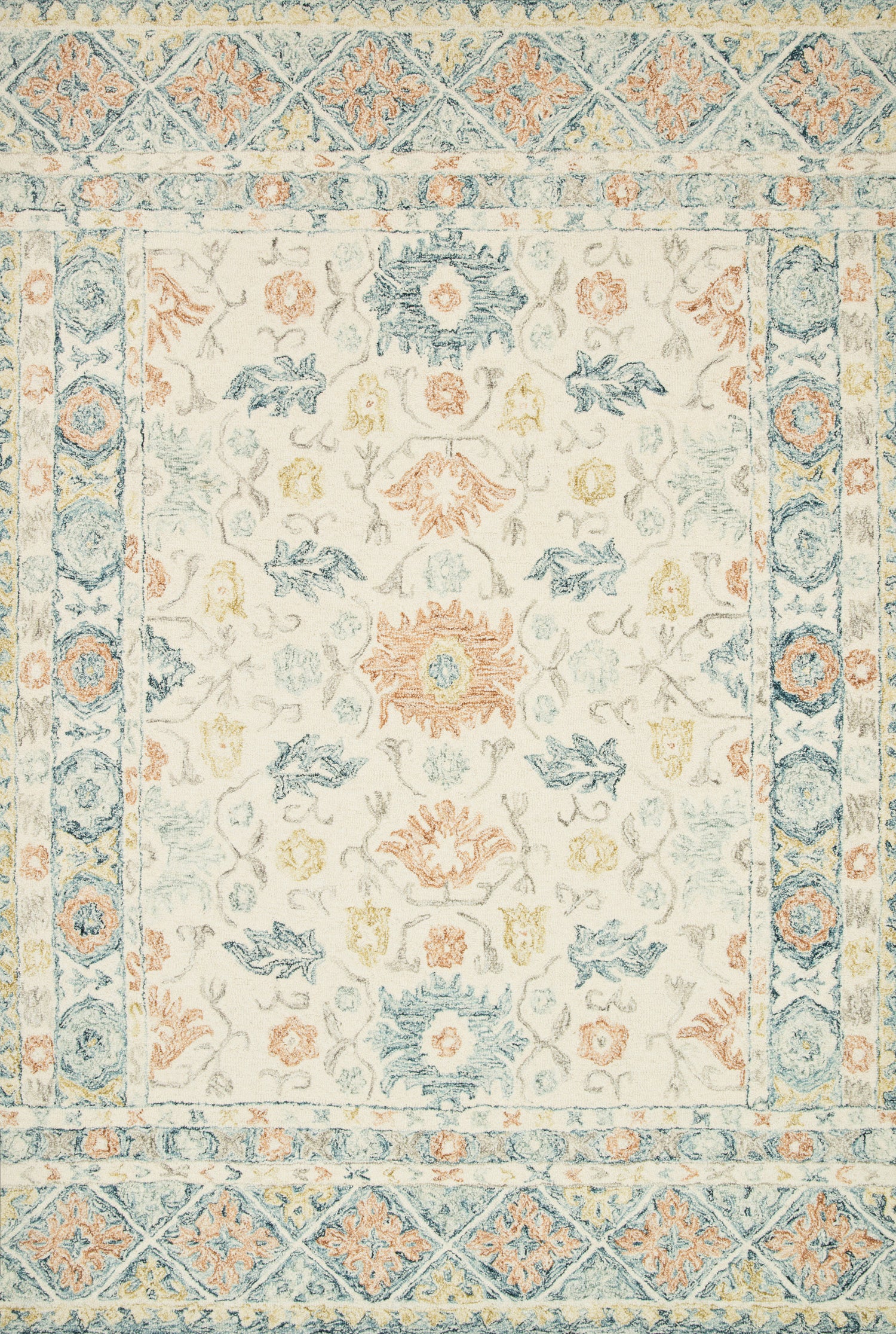 Loloi Norabel  Ivory Multi Contemporary