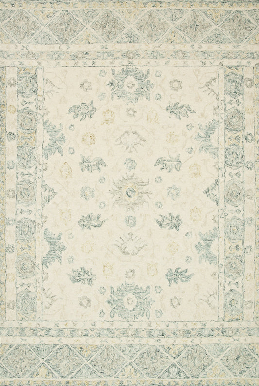 Loloi Norabel  Ivory Slate Contemporary