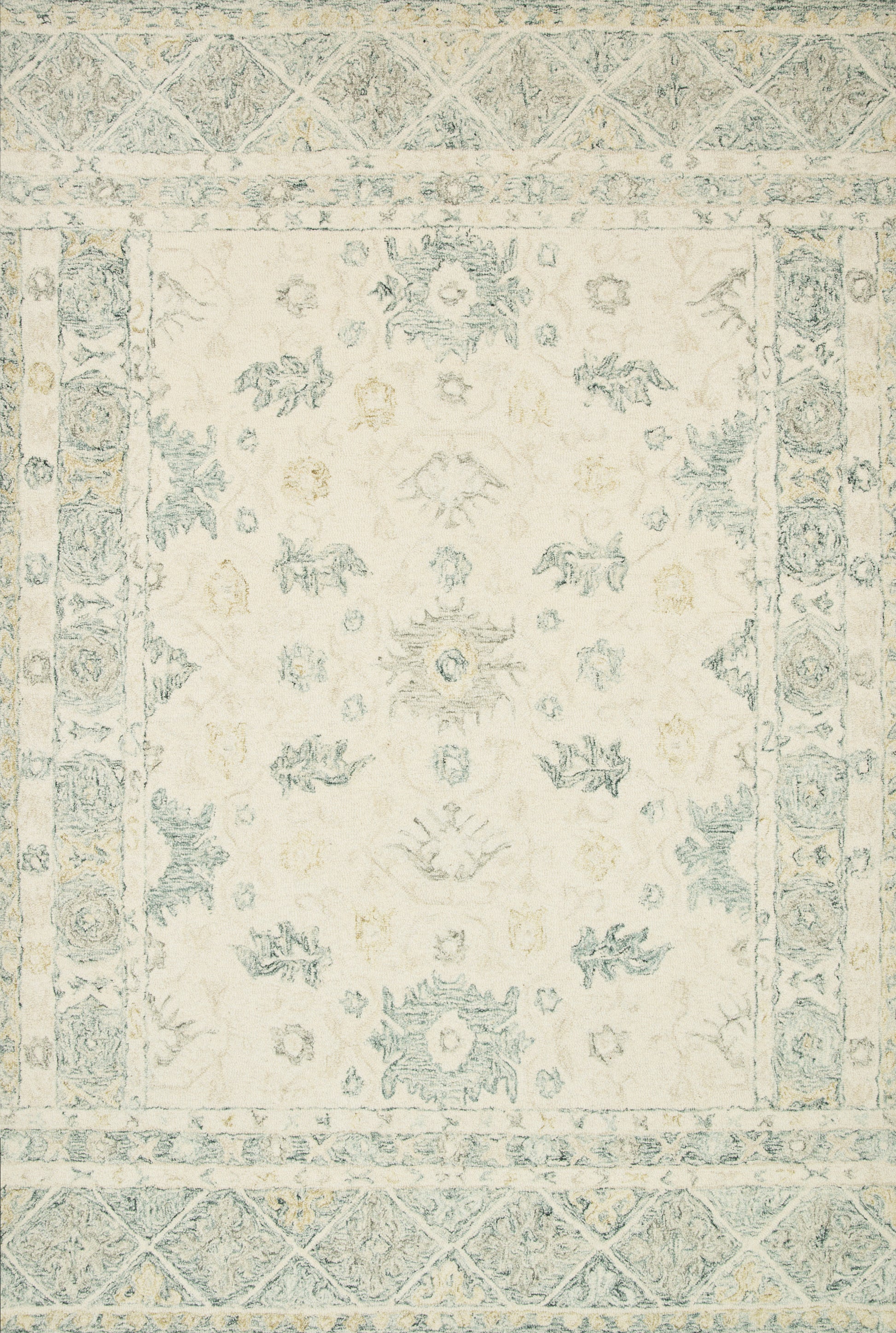 Loloi Norabel  Ivory Slate Contemporary