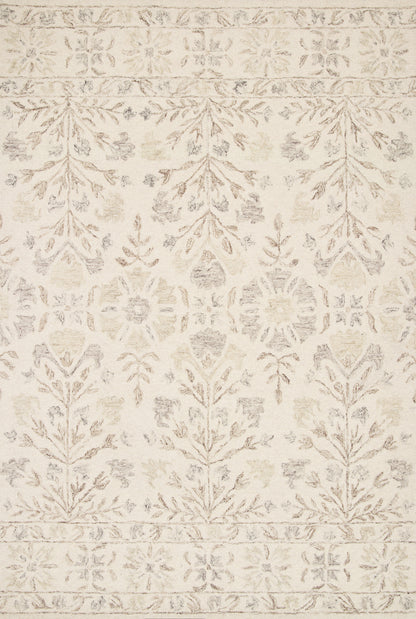 Loloi Norabel  Ivory Neutral Contemporary