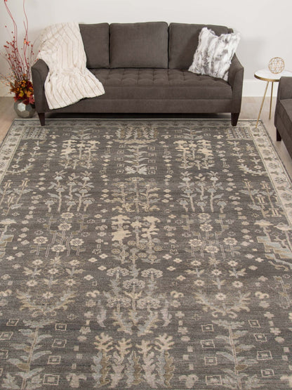 Limited NEWCASTLE NE - 302 SANTAS GRAY Traditional Knotted Rug - Rugs - Limited - Atlanta Designer Rugs