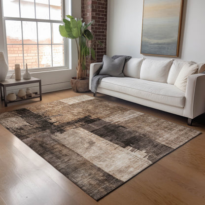 Dalyn Rugs Nouveau  Brown  Contemporary