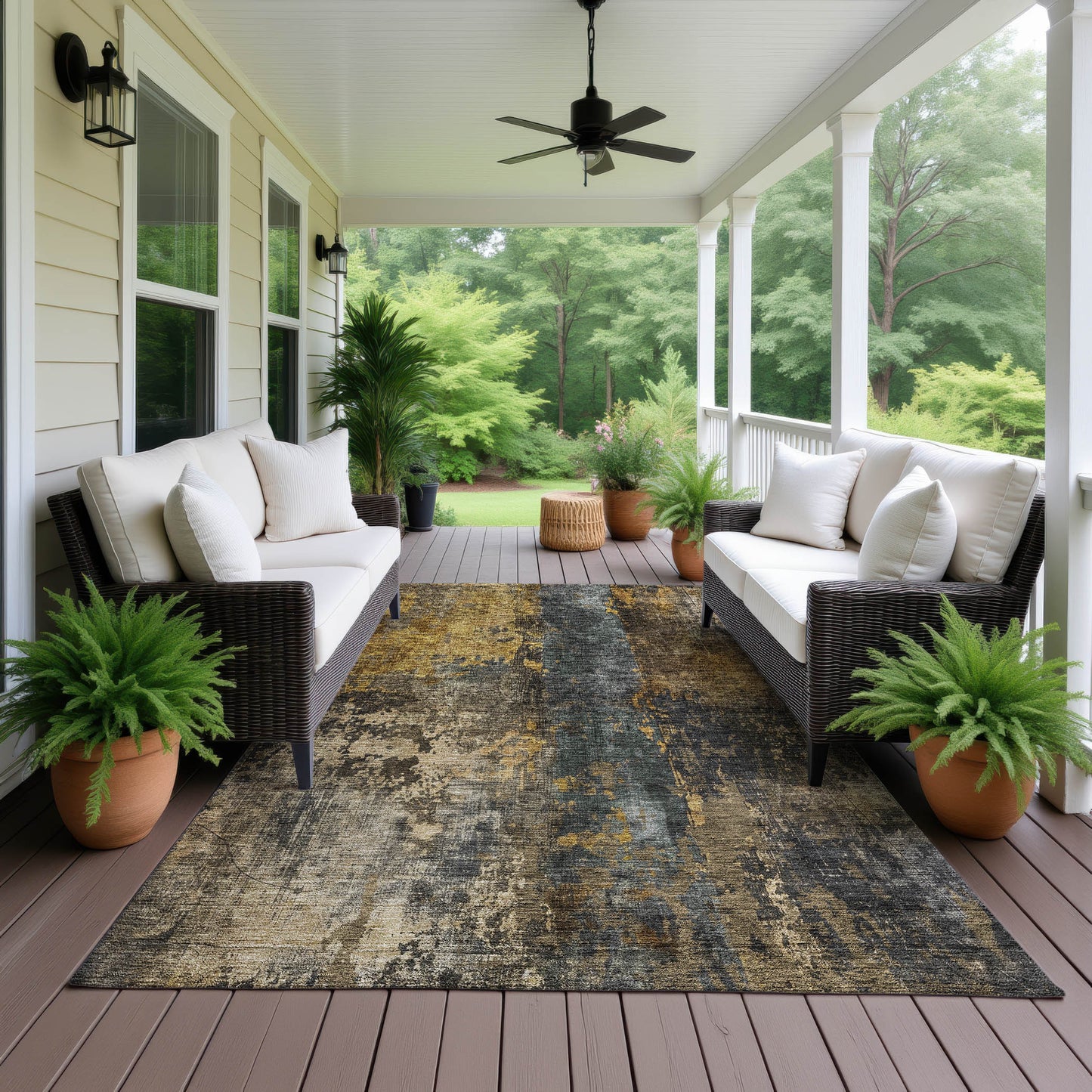 Dalyn Rugs Nouveau  Gray  Contemporary